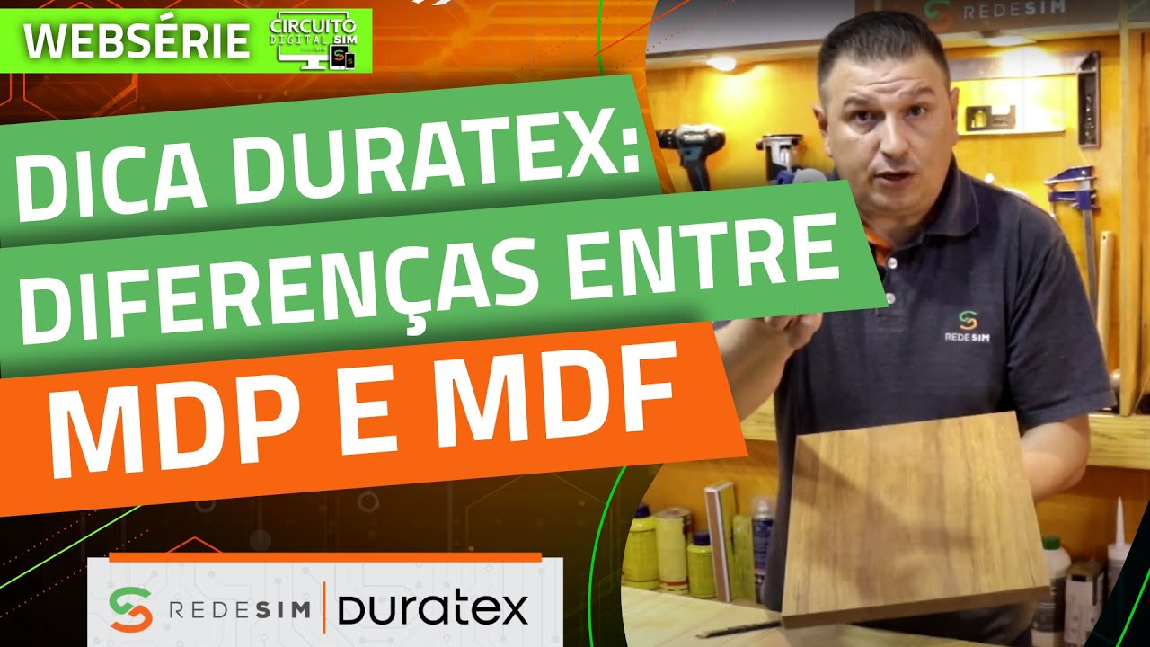 Dica Duratex: Diferen&ccedil;as entre o MDF e MDP