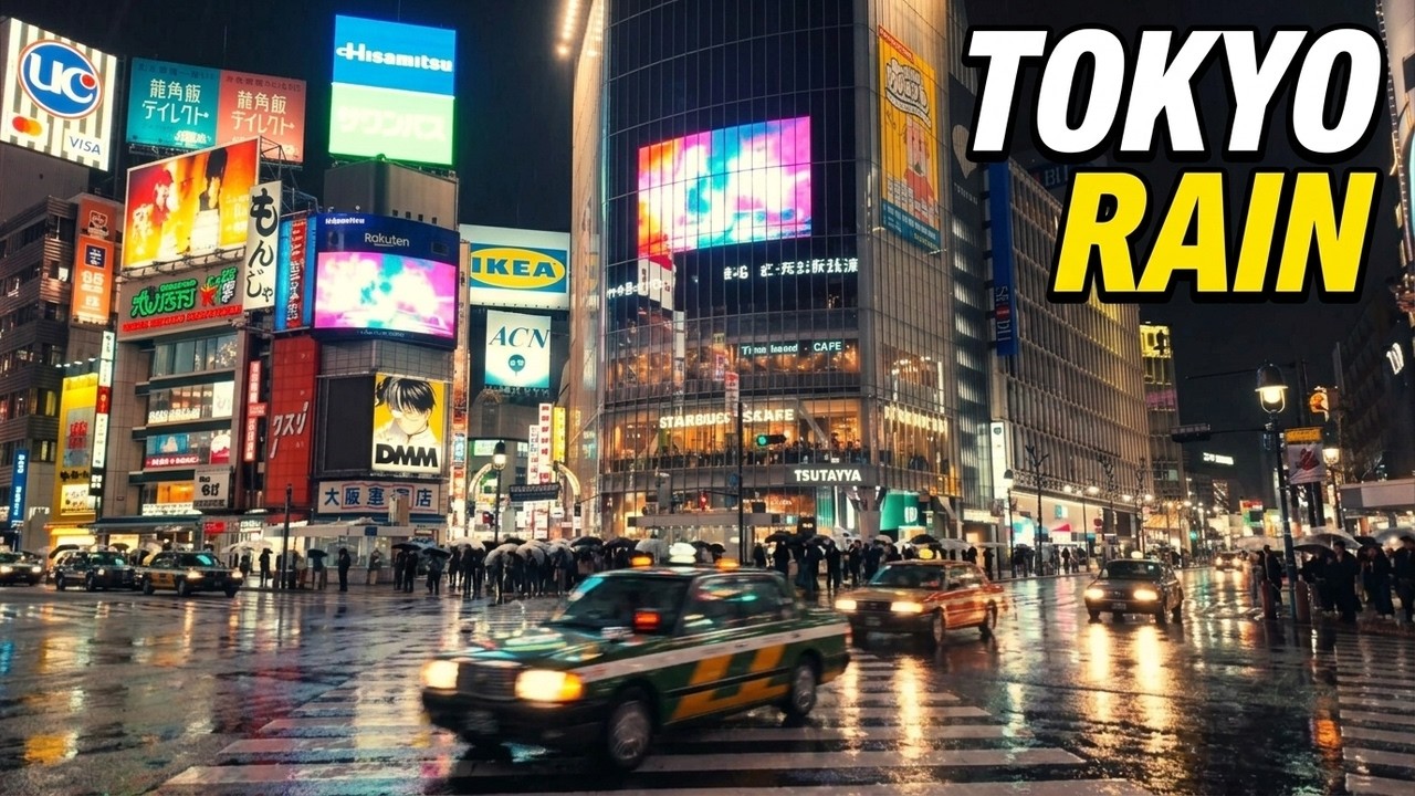 Tokyo, Japan 🇯🇵 Cinematic Night Walk | 4K HDR #tokyo #japan