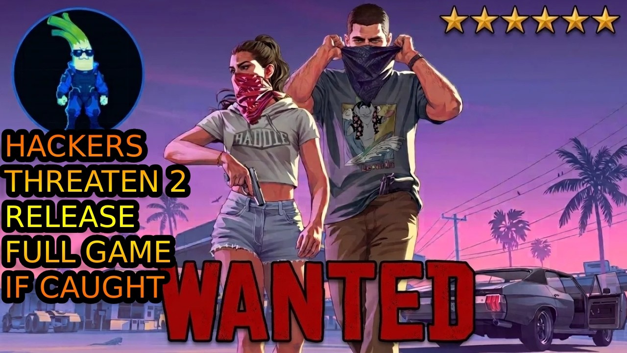 GTA 6 Hackers Leak More Footage And Have A Dead Man's Switch To Release Full Game If Caught.
