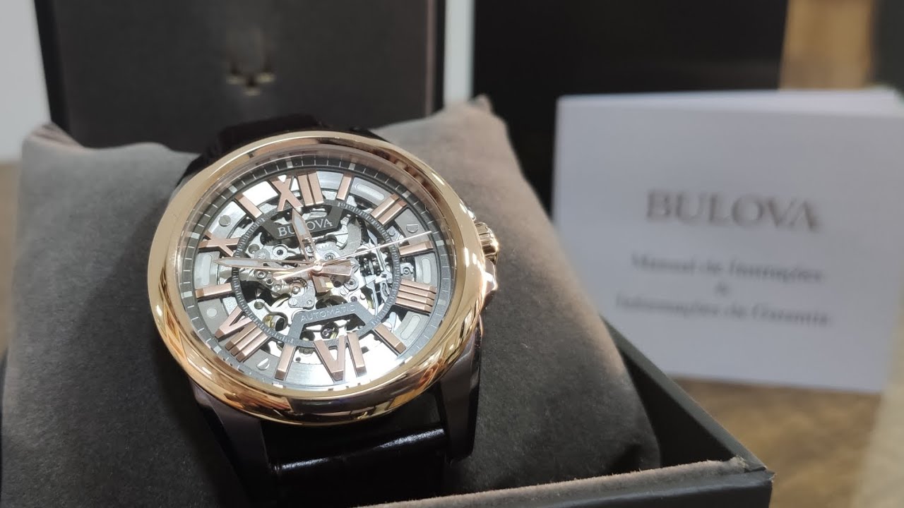 Relógio Bulova Classic Sutton Automático - 98A165
