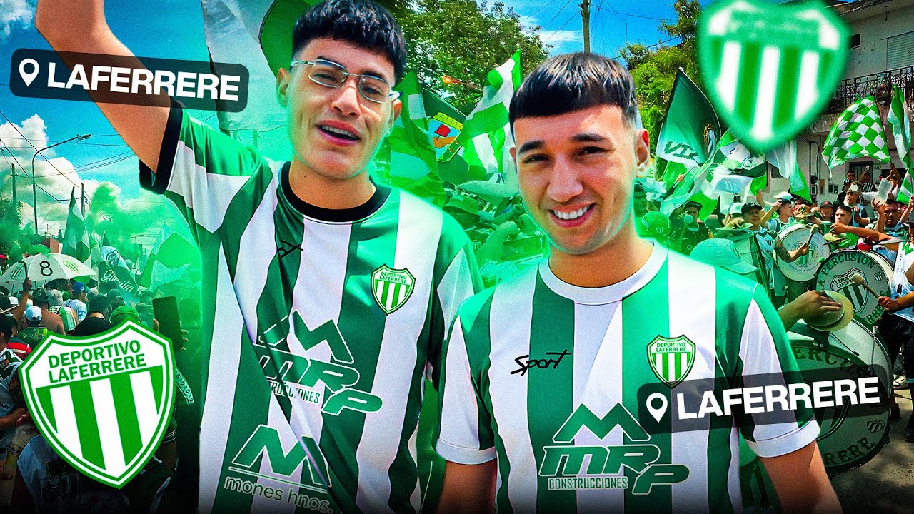 PASION, RUIDO Y FIESTA 💚⚽️ Así es la barra de Laferrere con LOS MACANA