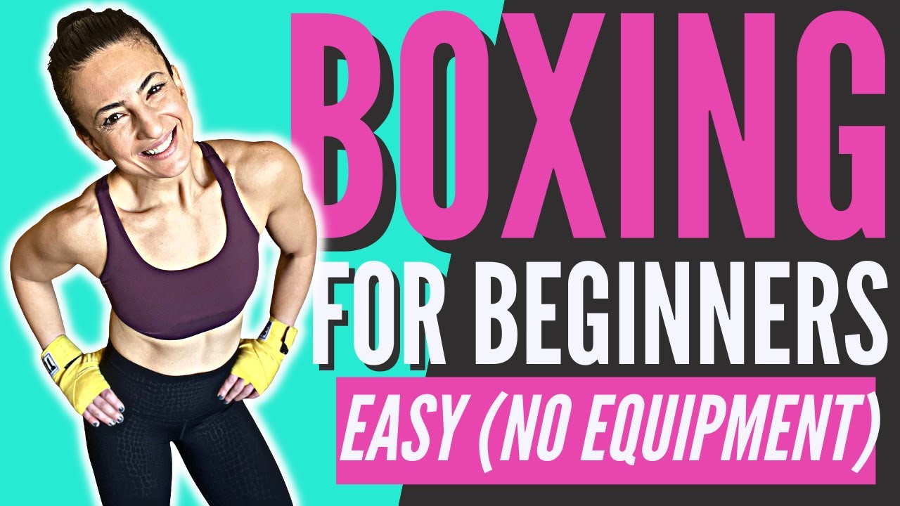 15 Minute BEGINNER Shadow Boxing Workout (No Equipment)//SYLVIA NASSER