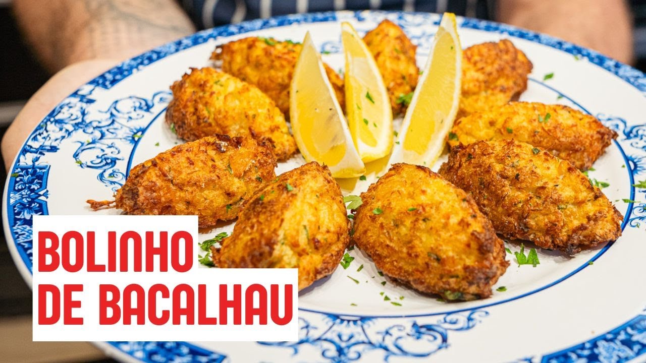 BOLINHO DE BACALHAU, na air fryer e sem trigo! A melhor receita para a sua Páscoa