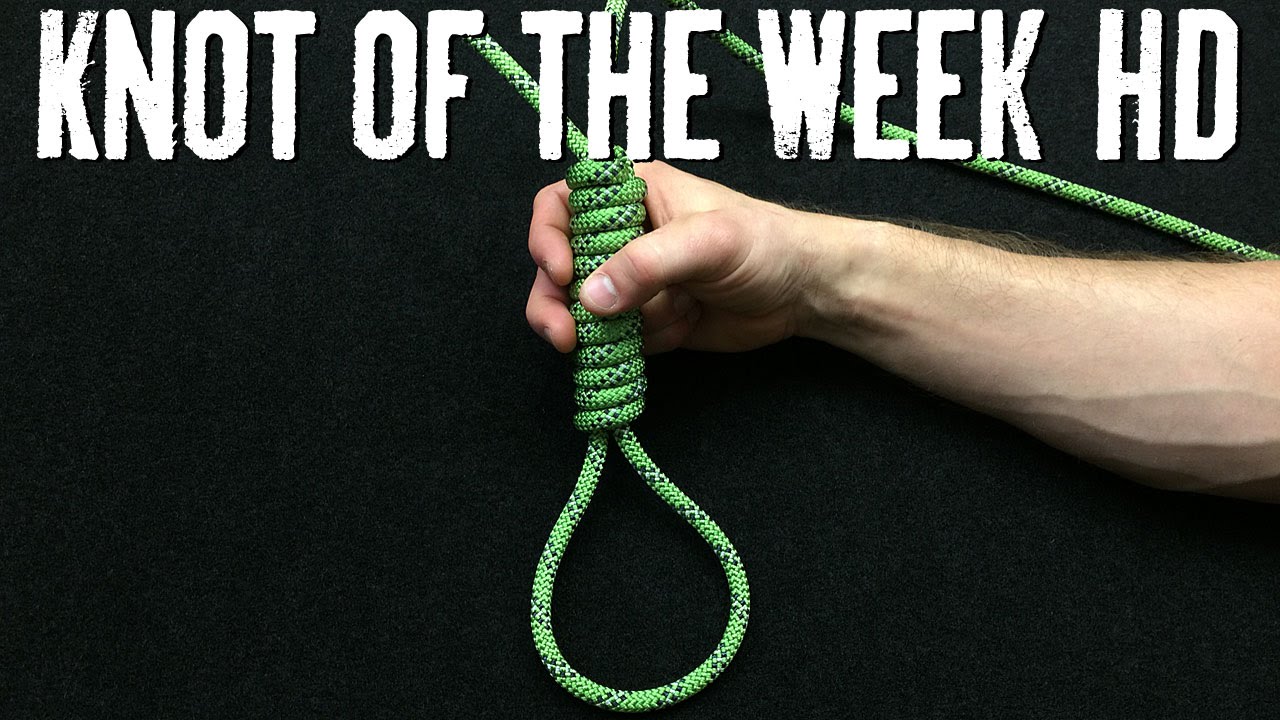 How to Tie the Hangman's Noose - ITS Knot of the Week HD