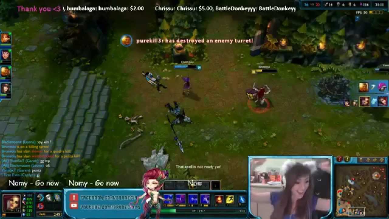 LoL Epic / PENTAKILL Kitty Cat Katarina