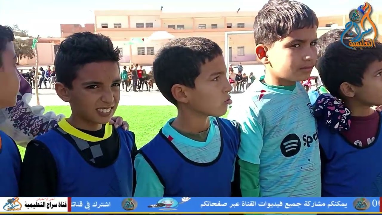 البطولة الرياضية بمدرسة  بن جدو  بمدينة حاسي بحبح
