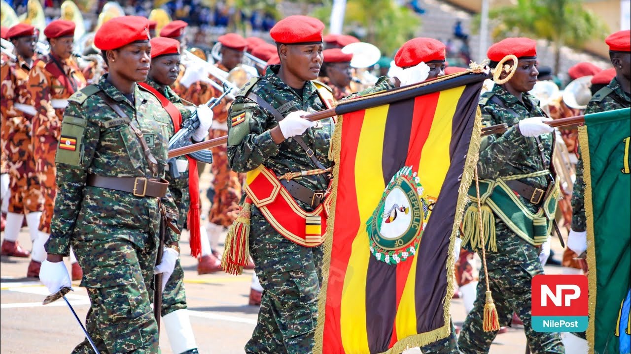 Salute to Her Strength! Women Military officers command the Flag Ceremony on Women’s Day at Kololo