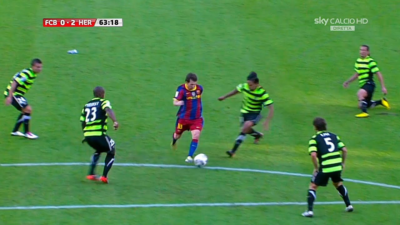 Lionel Messi vs Hercules (Home) 2010-11 English Commentary HD 1080i50