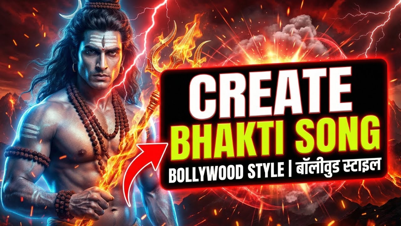 How to Create A Bhakti Song Using Ai Tools - Bollywood Style  #ai #aimusic #film