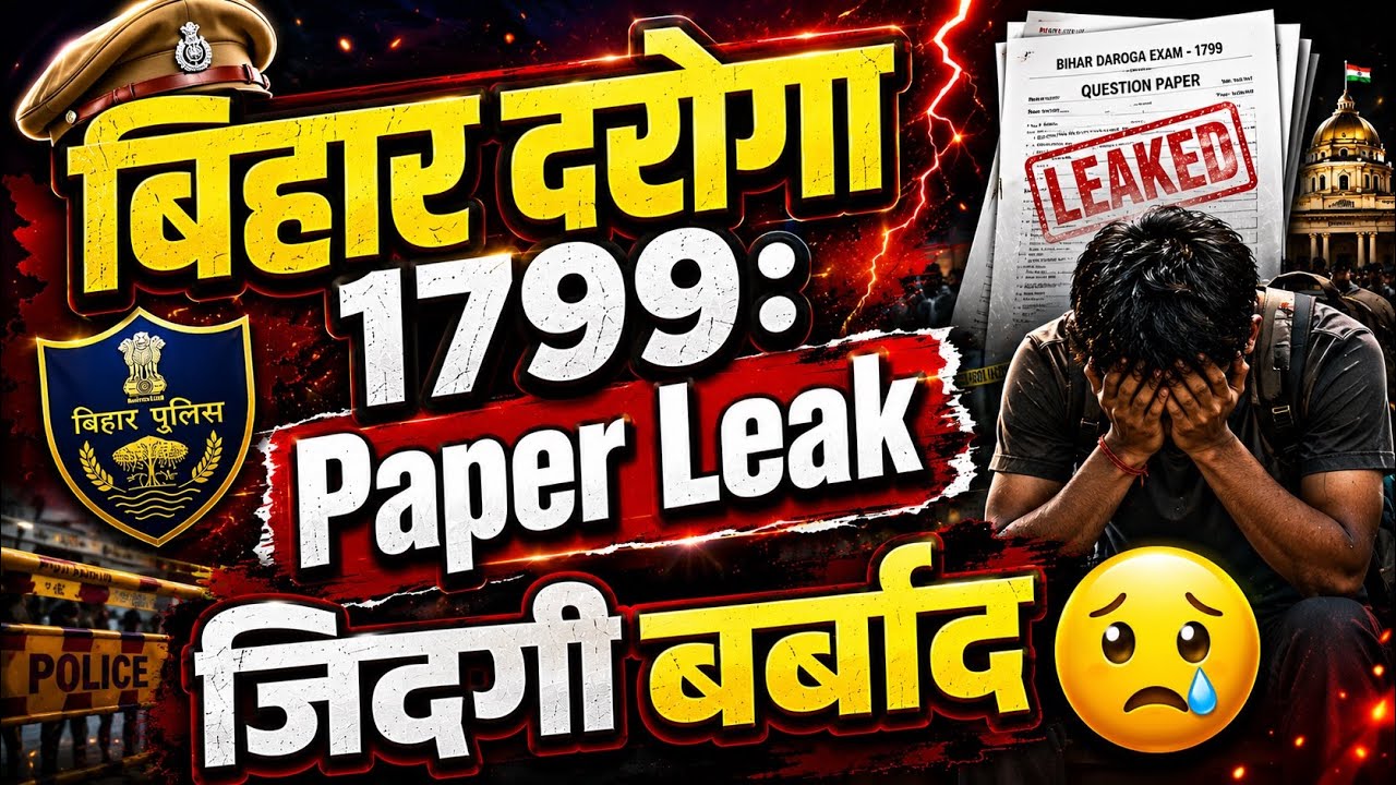Bihar Daroga 1799 Paper Leak /Bihar Daroga 1799 