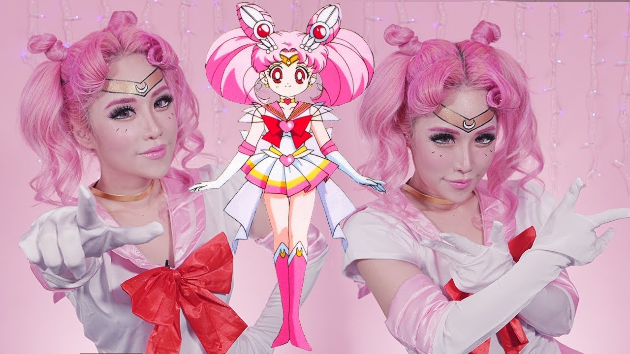 Chibiusa/Chibi Moon Anime Makeup Tutorial for Halloween!