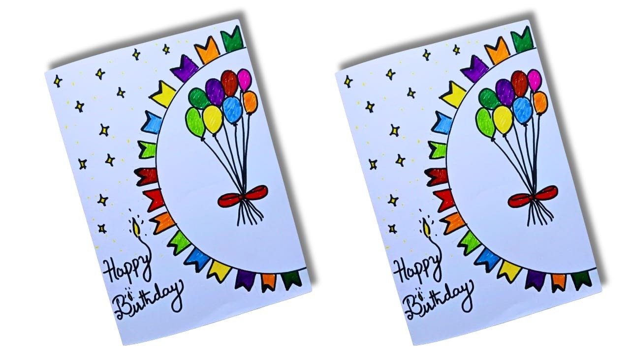 Simple & Beautiful Birthday Card Ideas | Handmade Cards at Home
