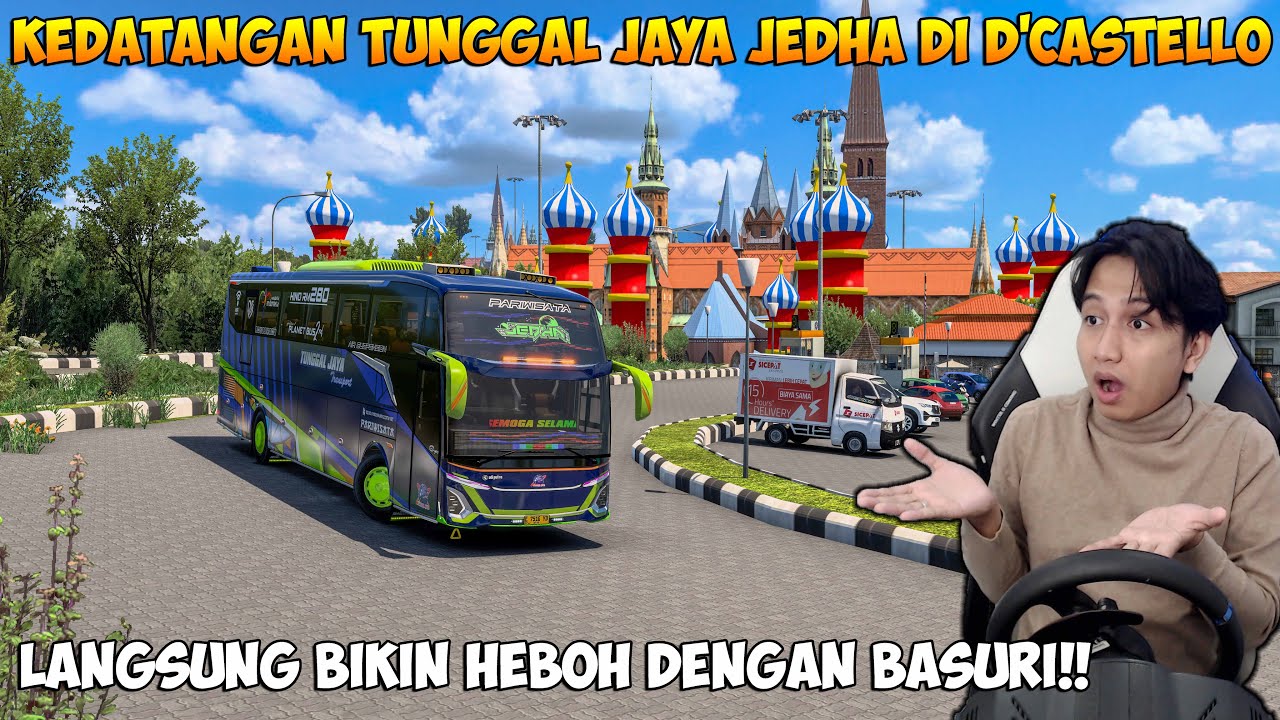 KEDATANGAN PERTAMA TUNGGAL JAYA JEDHA DI D'CASTELLO!! LANGSUNG BIKIN HEBOH MANIA DEGAN BASURI VIRAL