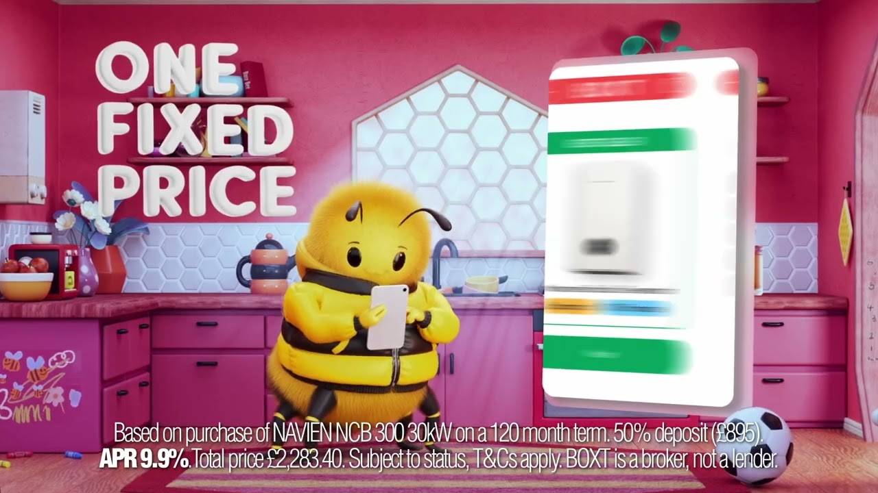 New Boiler, Installed Next Working Day + Free Annual Service. Buzzing.