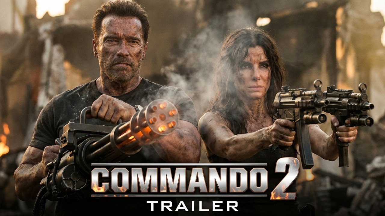 Commando 2 (2026) - Arnold Schwarzenegger, Sandra Bullock, Mads Mikkelsen | Concept Trailer