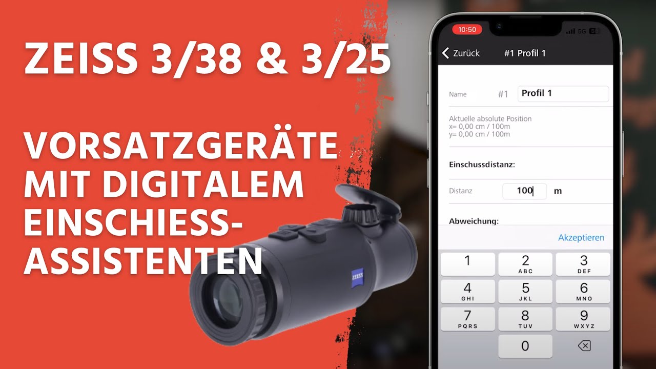 Wärmebild-Vorsatzgeräte mit App-gesteuertem Einschieß-Assistenten. Entdecke das ZEISS 3/38 & 3/25