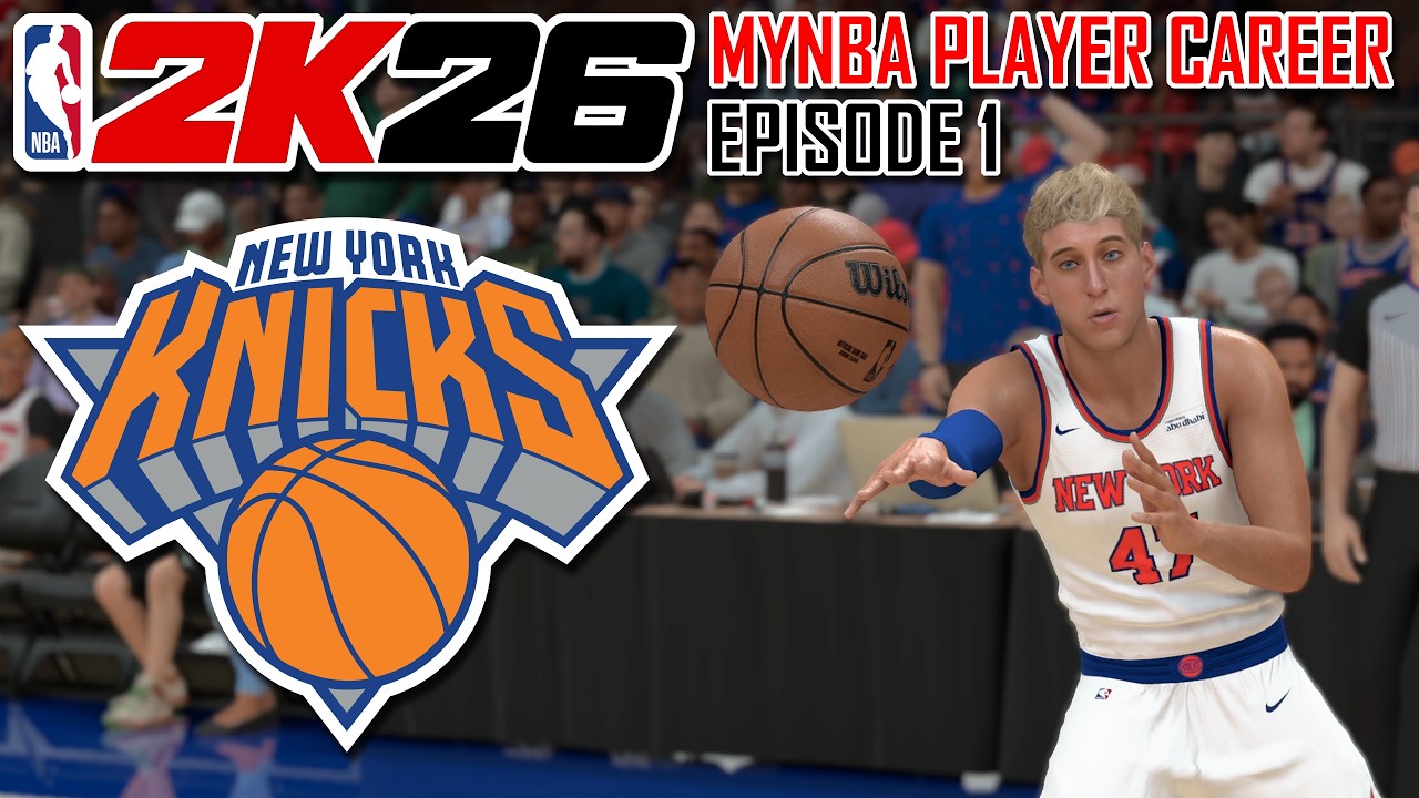 NBA 2K26 MyNBA PLAYER CAREER | NEW YORK KNICKS | EPISODE 1 | THE SERIES BEGINS!