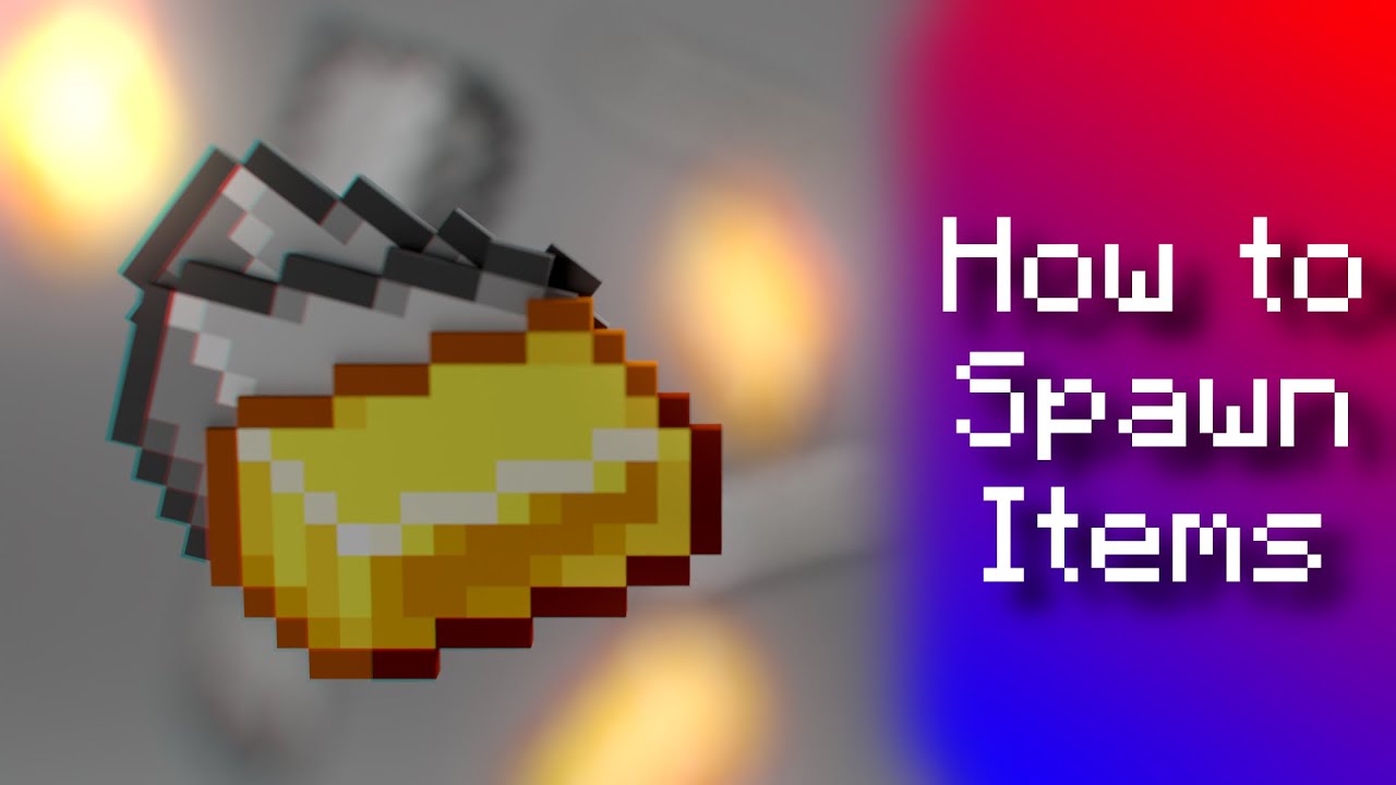 How to Summon Items | Minecraft 1.19.3