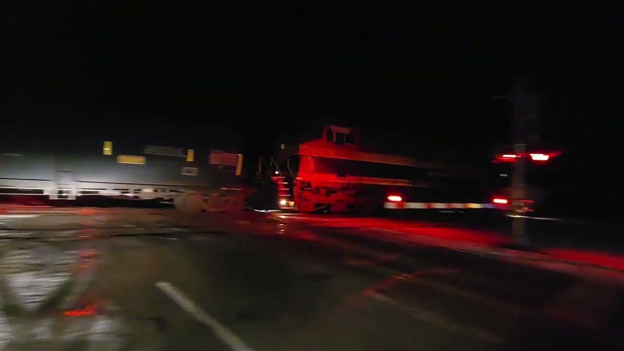 Train 241 Pulling 198 Cars Charged Through South Haven, MN