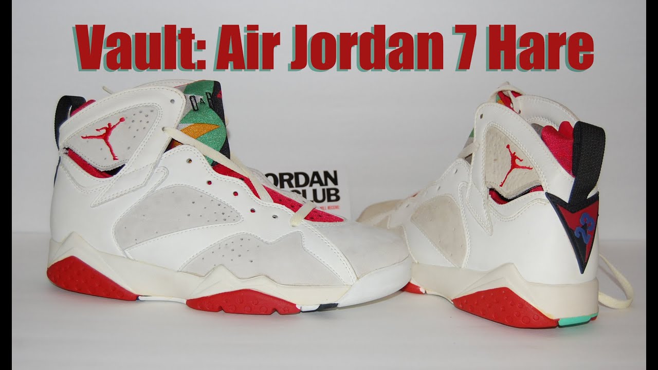 Vault: Air Jordan 7 Original (OG) Hare 1992