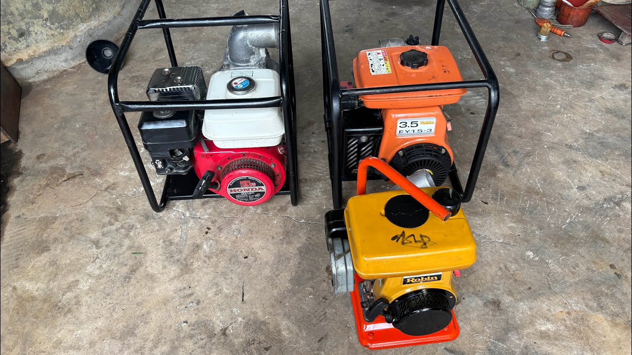 Bơm nước Honda gx140 Robin ey 08 Ey15 máy Nhật bãi lh 0786017090