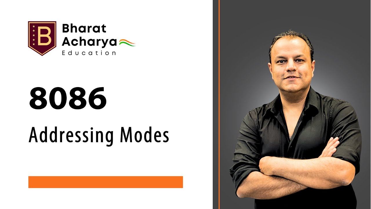 8086 | Addressing Modes | Bharat Acharya Education