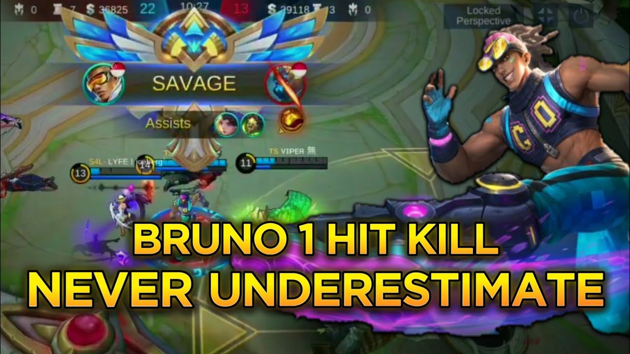 Bruno Critical Hit Savage | Mobile Legends Bang Bang