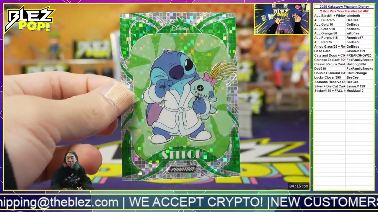 2025 Kakawow Phantom Disney 2 Box BREAK Pick Your Parallel Set #02