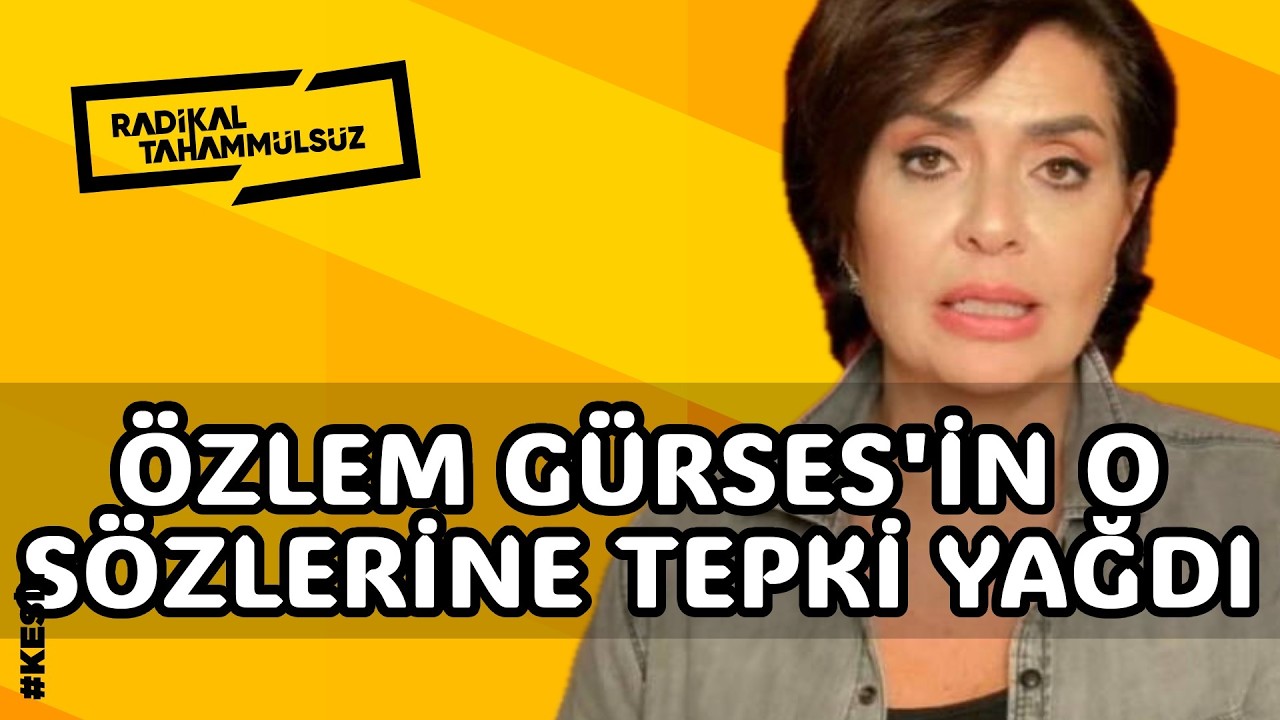 Özlem Gürses’in o sözleri tepki çekti! “ŞUNU BİRİ ÖZLEM HANIM’A ULAŞTIRABİLİR Mİ?”
