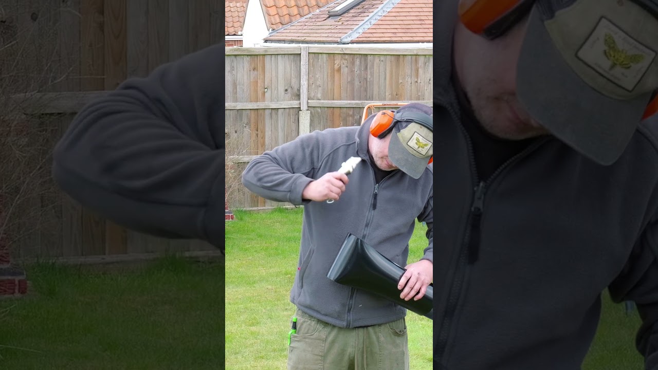 This guttering trick is very satisfying! #diy #gutters #guttering