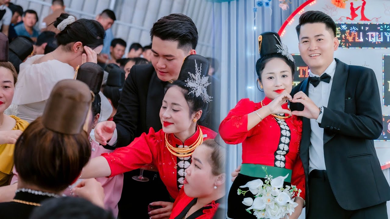 Đ&Aacute;M CƯỚI NGƯỜI TH&Aacute;I T&Acirc;Y BẮC -THU TRANG & MẠNH NGUY&Ecirc;N - BẢN PẰN N&Agrave; - X&Atilde; THUẬN CH&Acirc;U - TỈNH SƠN LA