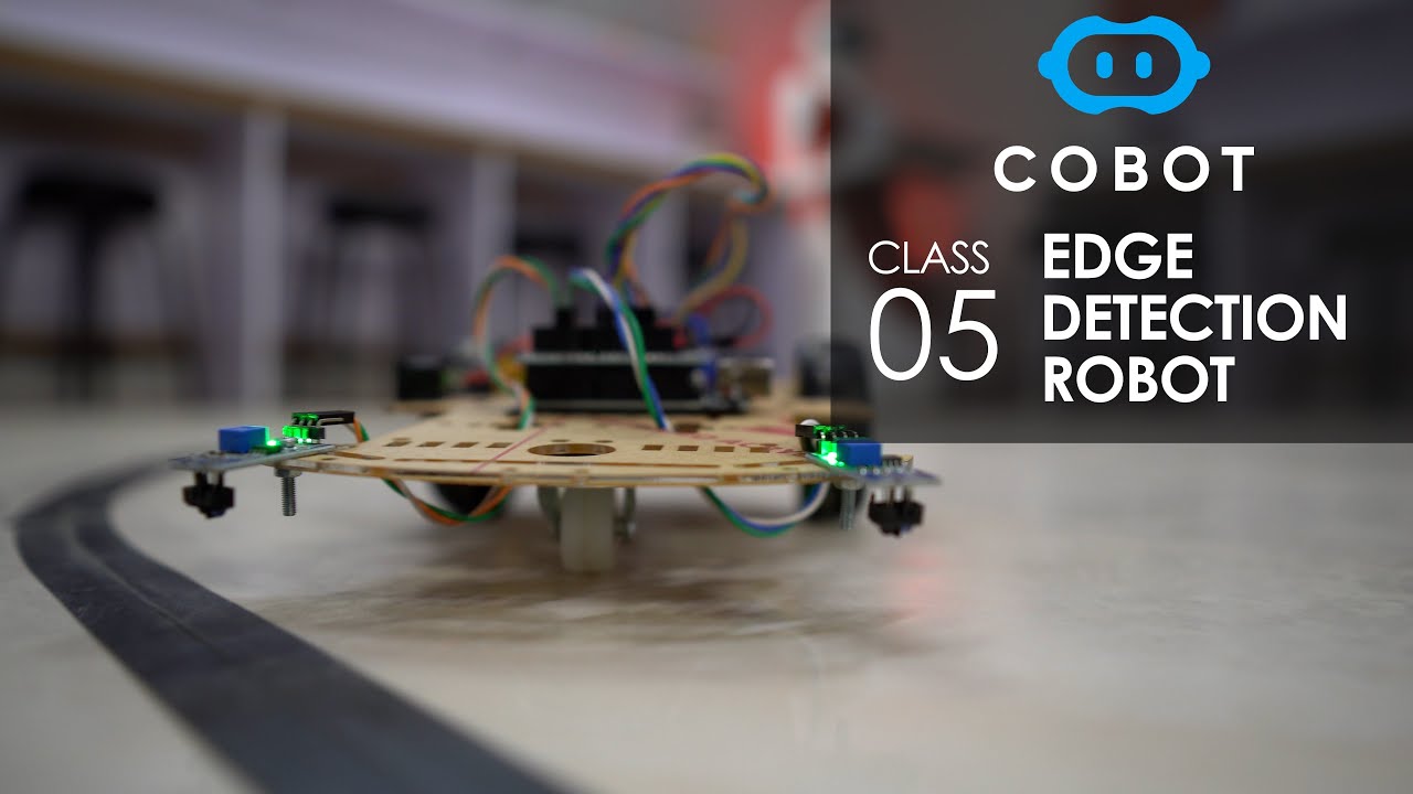 Edge Detection Robot | Lesson 05 | Introduction to Robotics