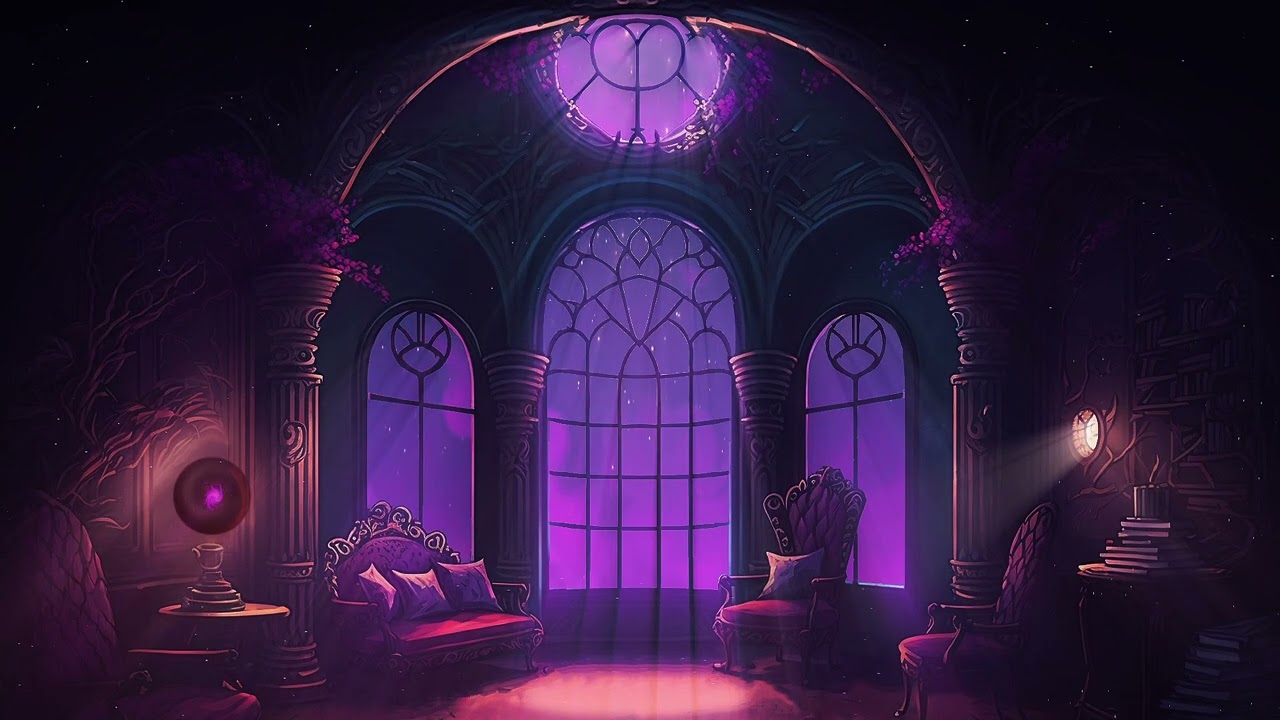Purple Fortuneteller's Room: Dark Fantasy Instrumental Ambiance