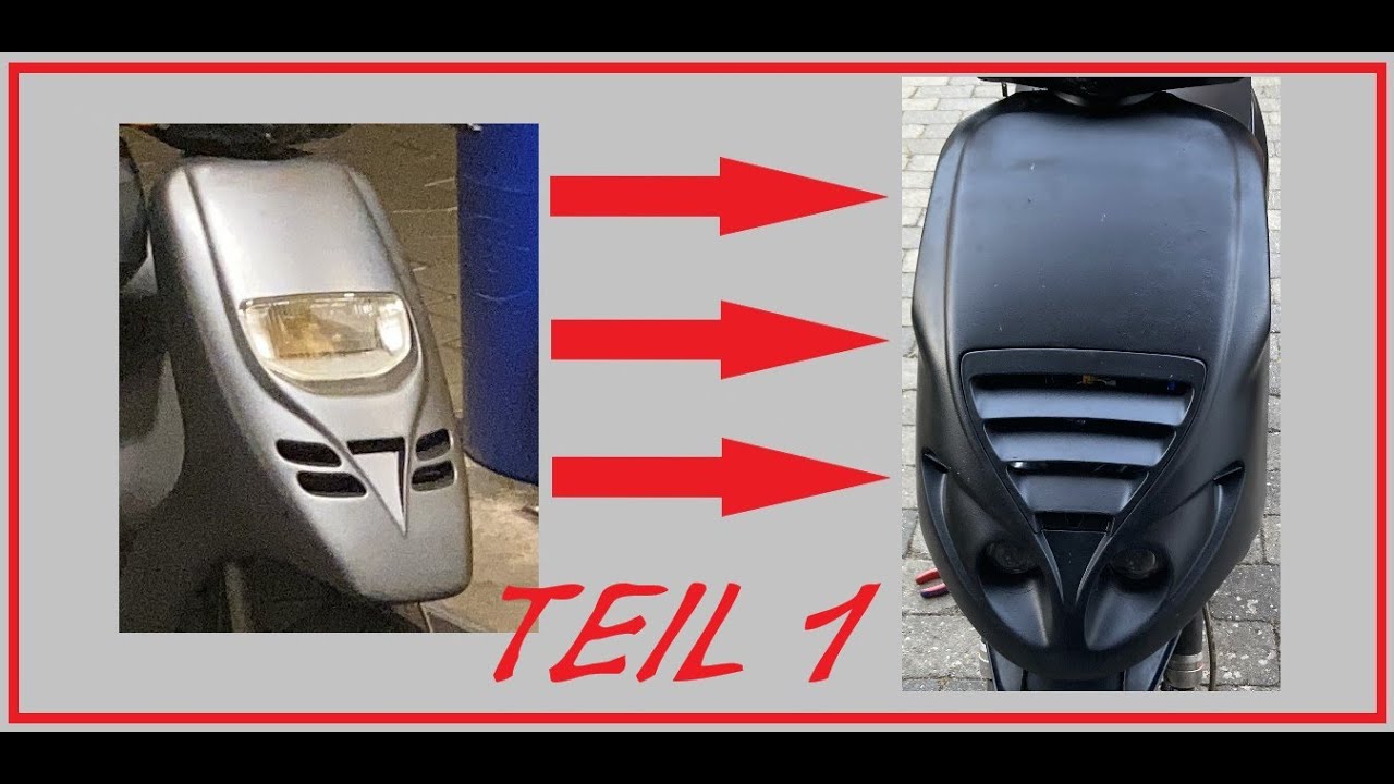TPH 125ccm/ 172ccm auf NRG Front umbauen - Teil 1 - Ausbau/Austausch Haupttank gegen TPH 50 Tank