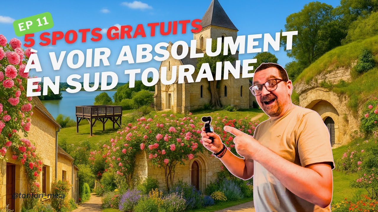 Episode 11   5 spots gratuits à voir absolument en Sud Touraine !