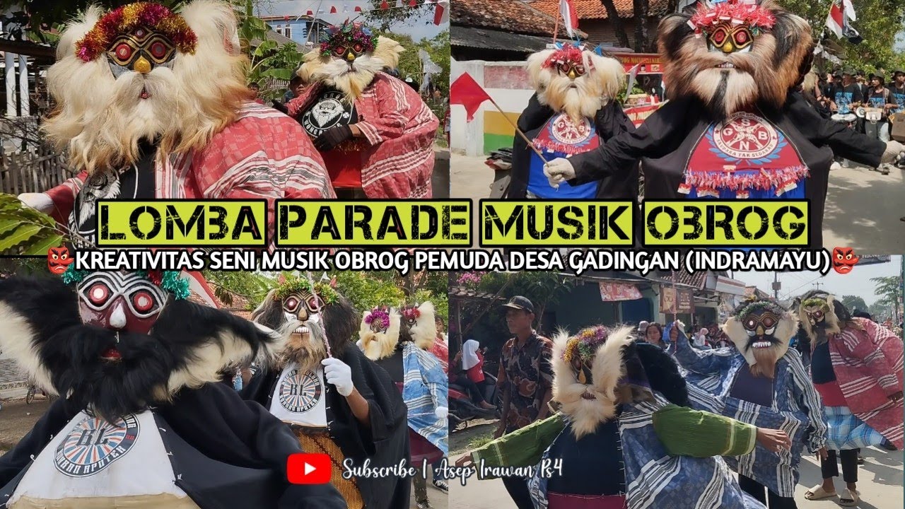 🔴 LOMBA PARADE MUSIK OBROG PART#1 || SPECIAL MEMERIAHKAN HUT RI 80 THN PEMDES GADINGAN (INDRAMAYU) 