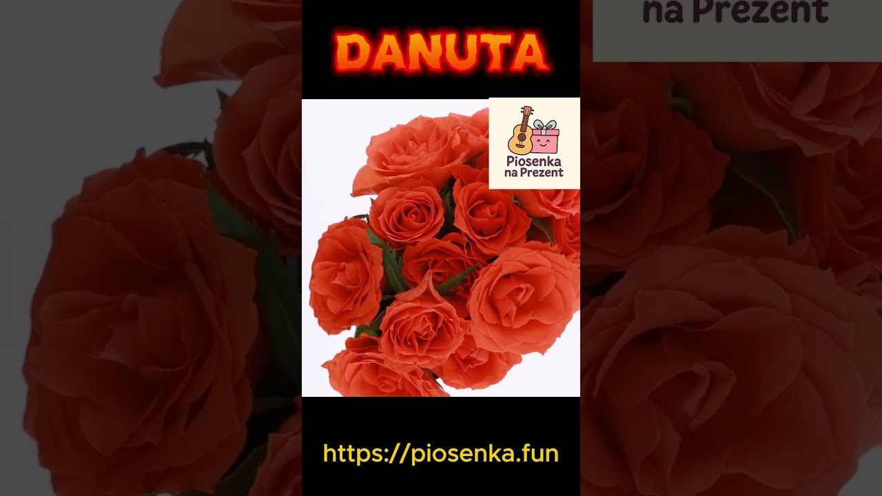 Imieniny Danuty. Piosenka w prezencie. #music #muzyka #imieniny #prezent