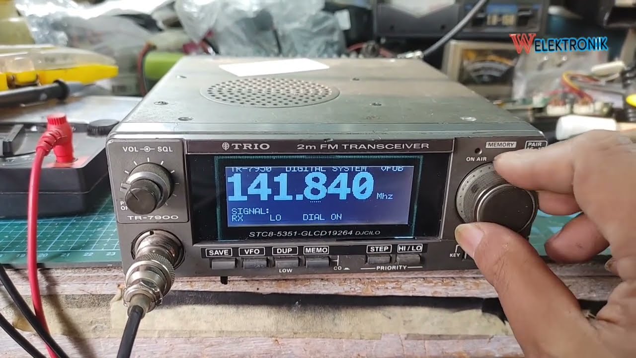 unboxing. and seting dds kenwood tr 7950