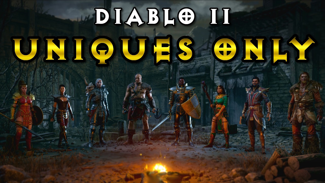 [LIVE]🔴 I couldn't have asked for a better start! - D2R Uniques Only Amazon