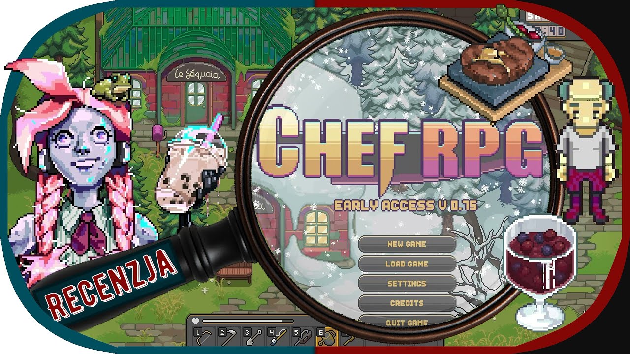Recenzja Chef RPG - prowadzenie restauracji w małym miasteczku
