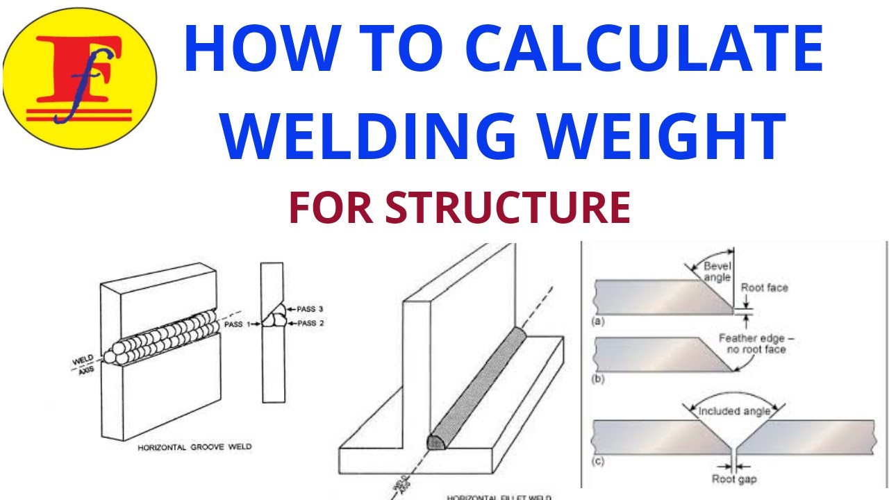 HOW TO CALCULATE WELDING WEIGHT OF STRUCTURE