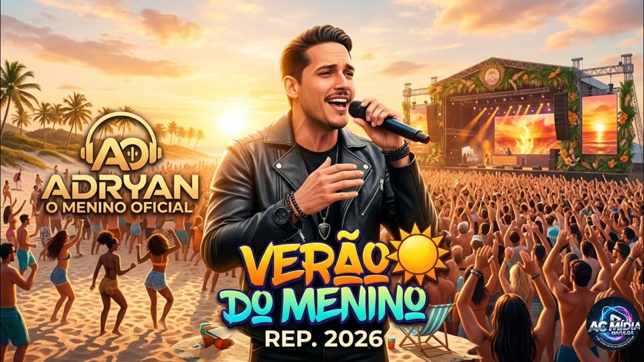 ☀️O VERÃO DO MENINO ☀️ Adryan o Menino Oficial - Repertório Atualizado 2026🎶 💥