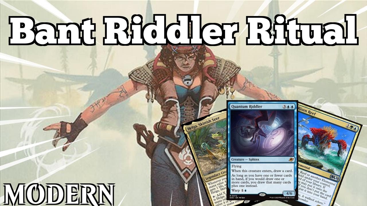 This Deck Wins Slowly but Surely! | Bant Riddler Ritual | Modern | MTGO