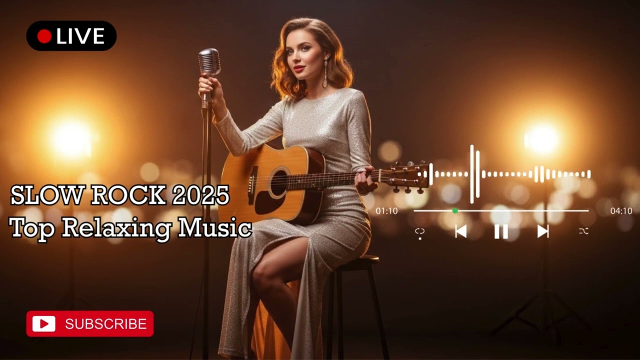 Golden Hour Slow Rock Love Songs 2025 | Best Slow Rock Melodies to Touch Your Heart