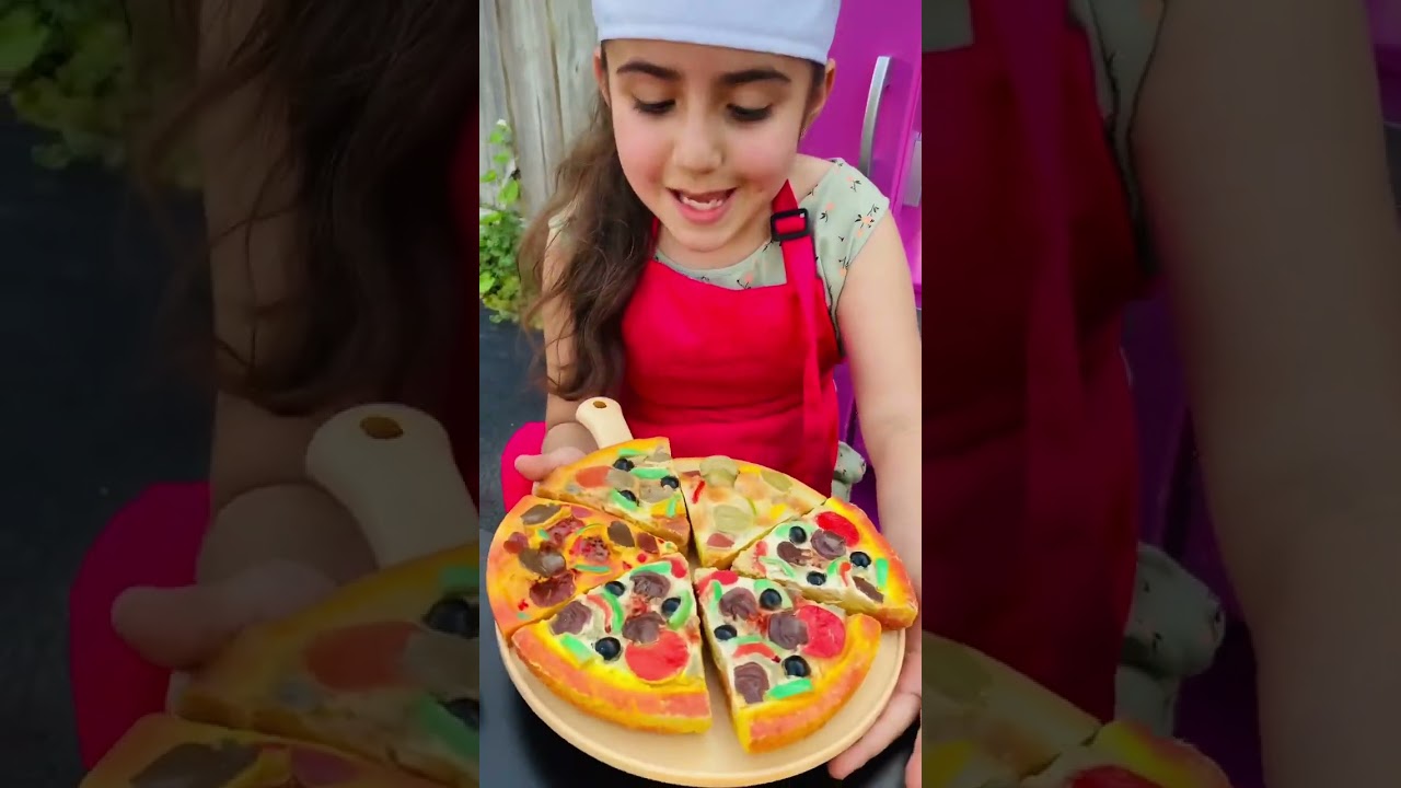 Pretend play pizza delivery reastaurant #youtubekids #kidsvideos #shorts #pizzadelivery