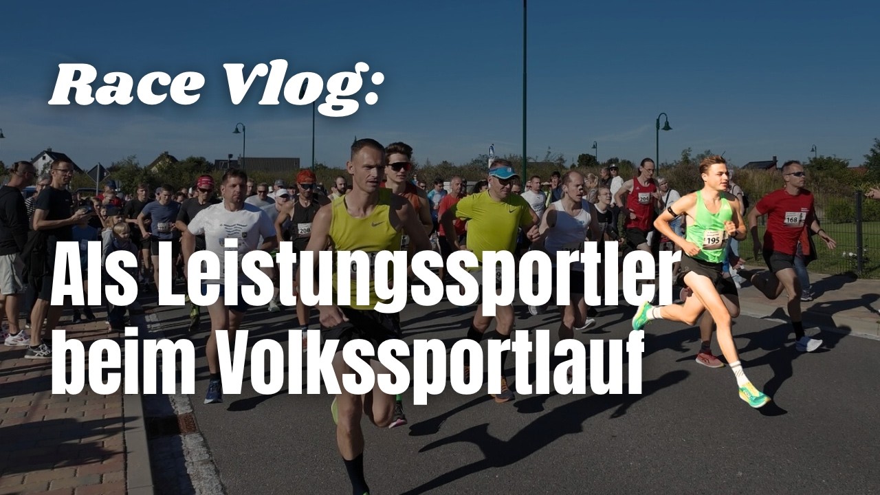 Schnelle Beine, spannender Volkslauf & Family Support 🥹✨ | race vlog