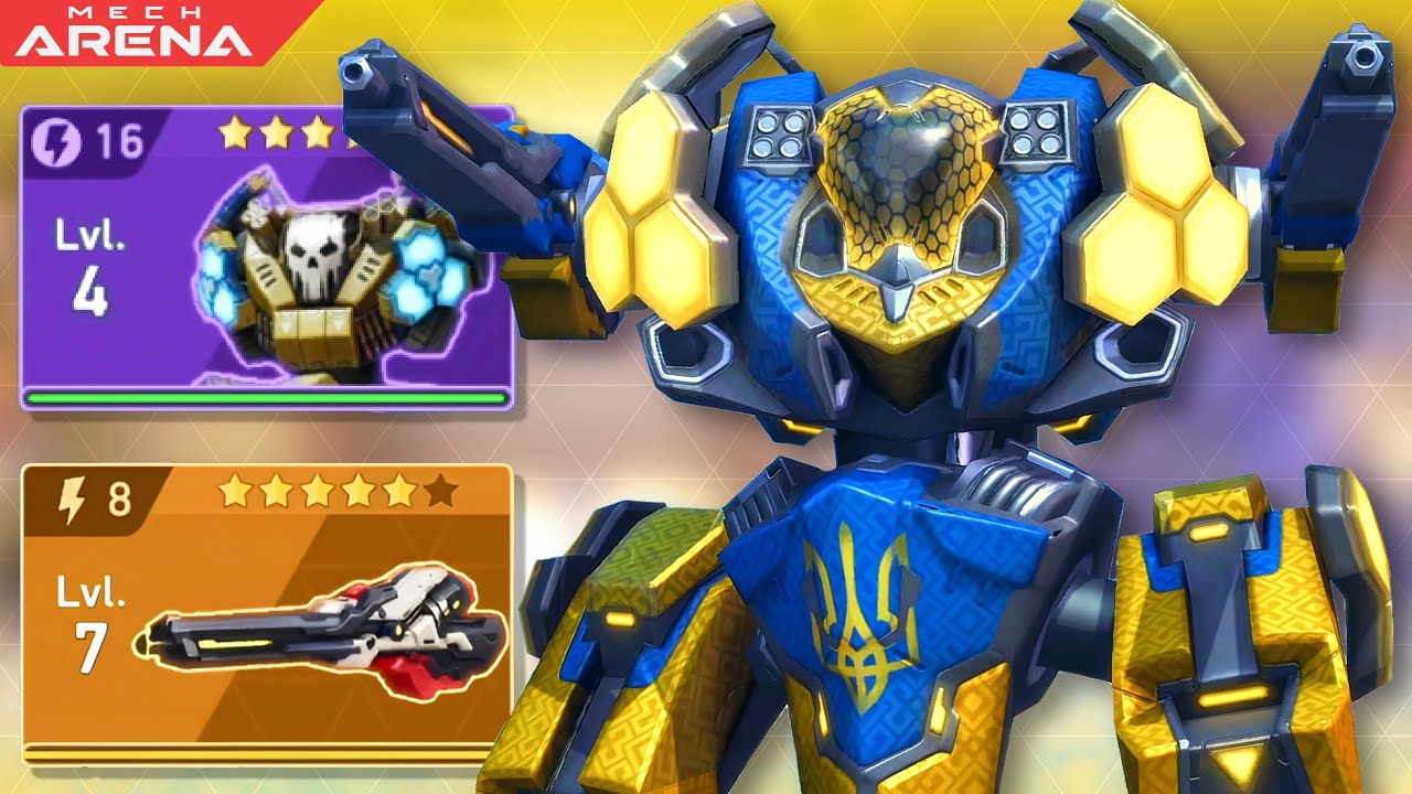 Aegis with Tetra Rifle 8 ✨| Precision Sniper Gameplay | Mech Arena