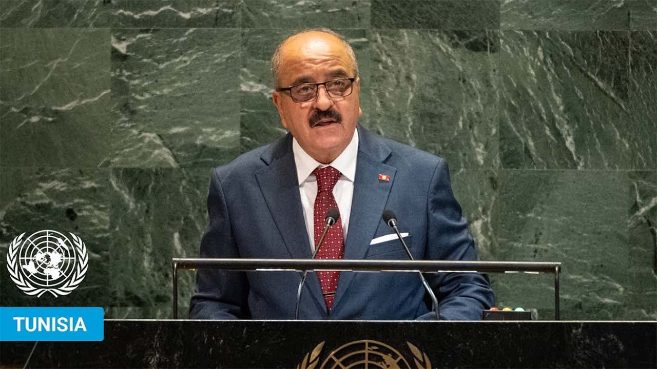🇹🇳 Tunisia - Foreign Minister Addresses United Nations General Debate, 80th Session | #UNGA