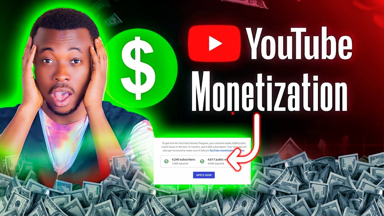 Uko Bakora monetization Kuri YouTube Channel  - Monetization Apply