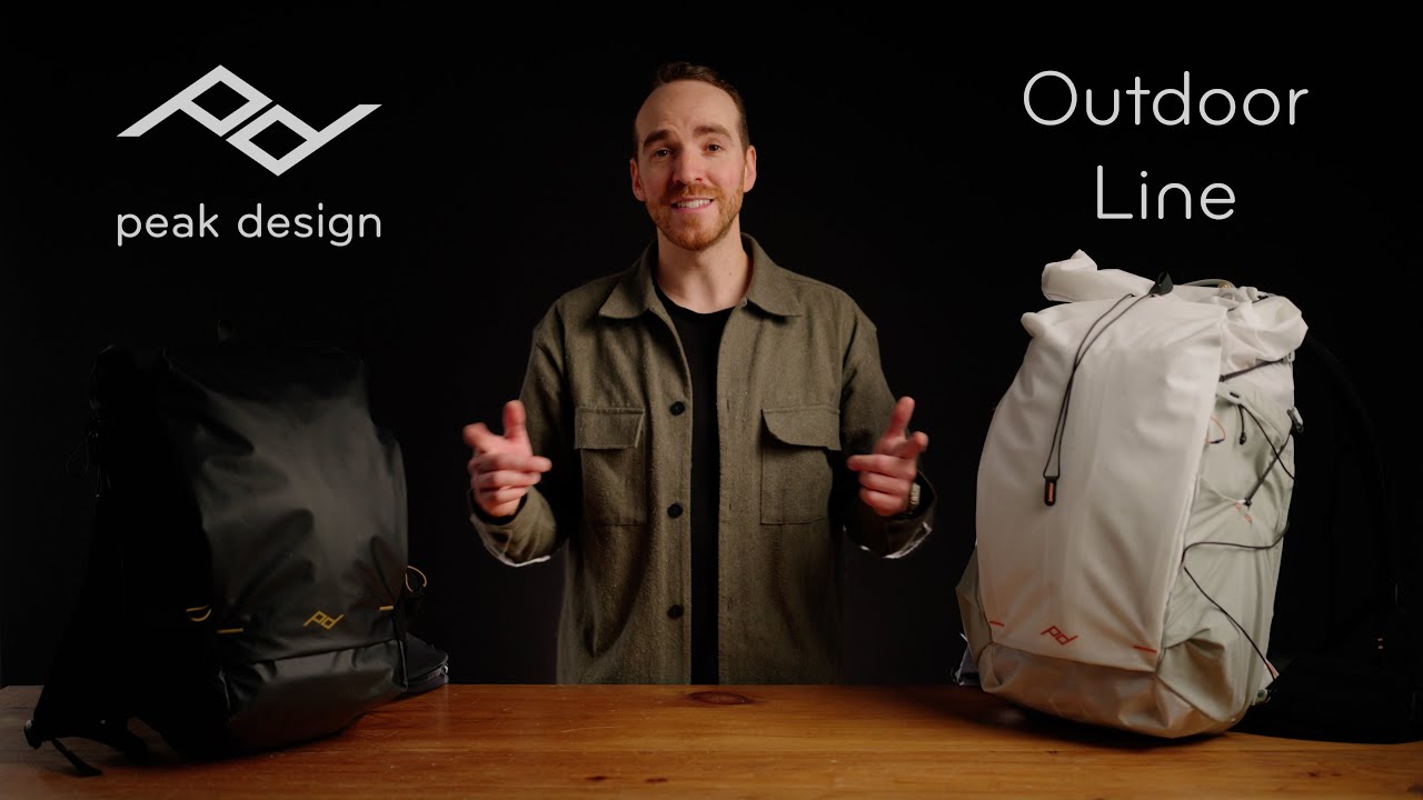 Le sac à dos ultime! Parfait pour la randonnée, la photo, et l’aventure ! Peak Design Outdoor Line